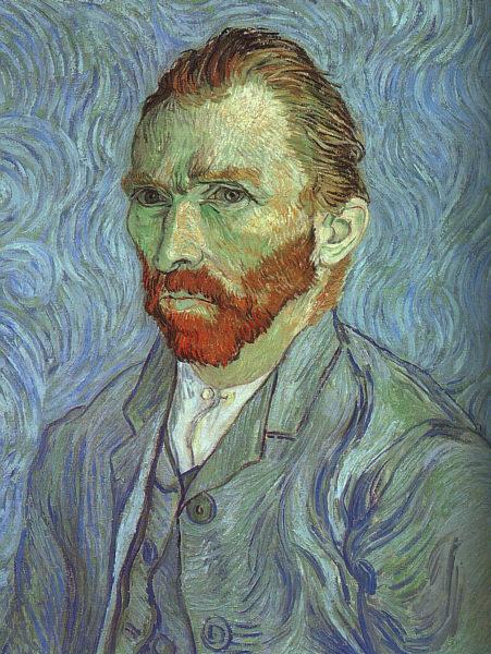 Vincent Van Gogh Self Portrait at Saint Remy oil painting image